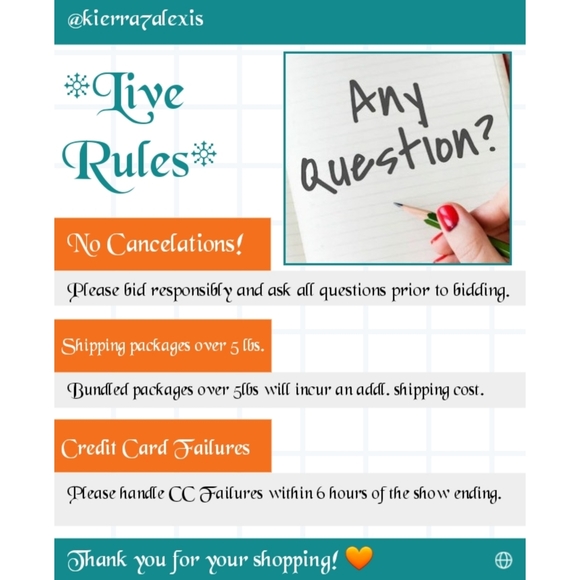 **LIVE RULES** - Picture 1 of 2